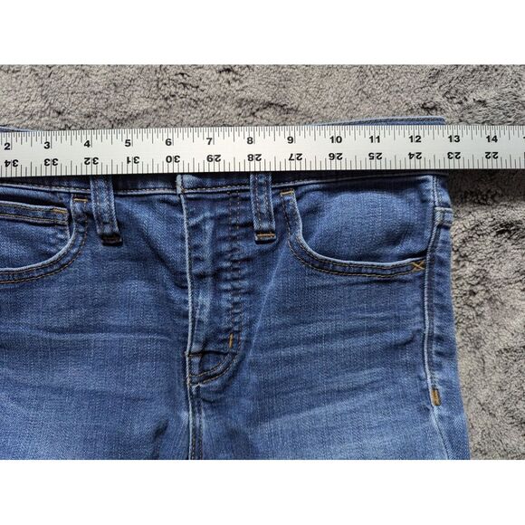 Madewell Roadtripper Skinny Jeans Women's Size 24 Medium Wash - Picture 7 of 14